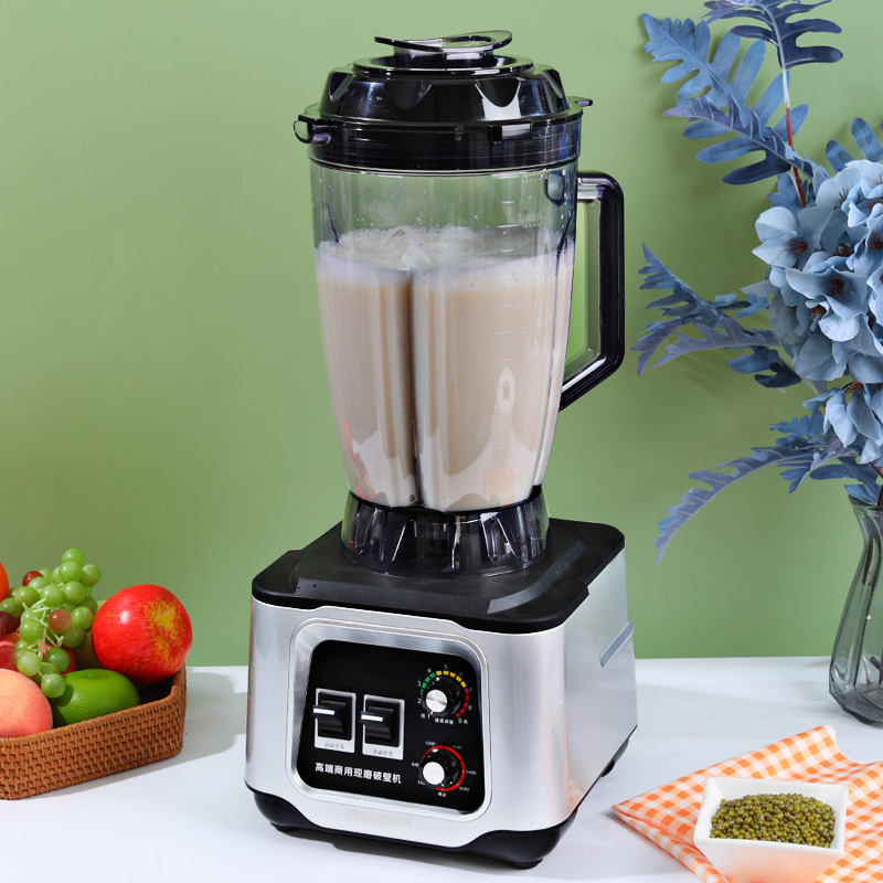 Commercial Blender Heavy Duty - Commercial High-Speed Blender 6L Large-Capacity, for