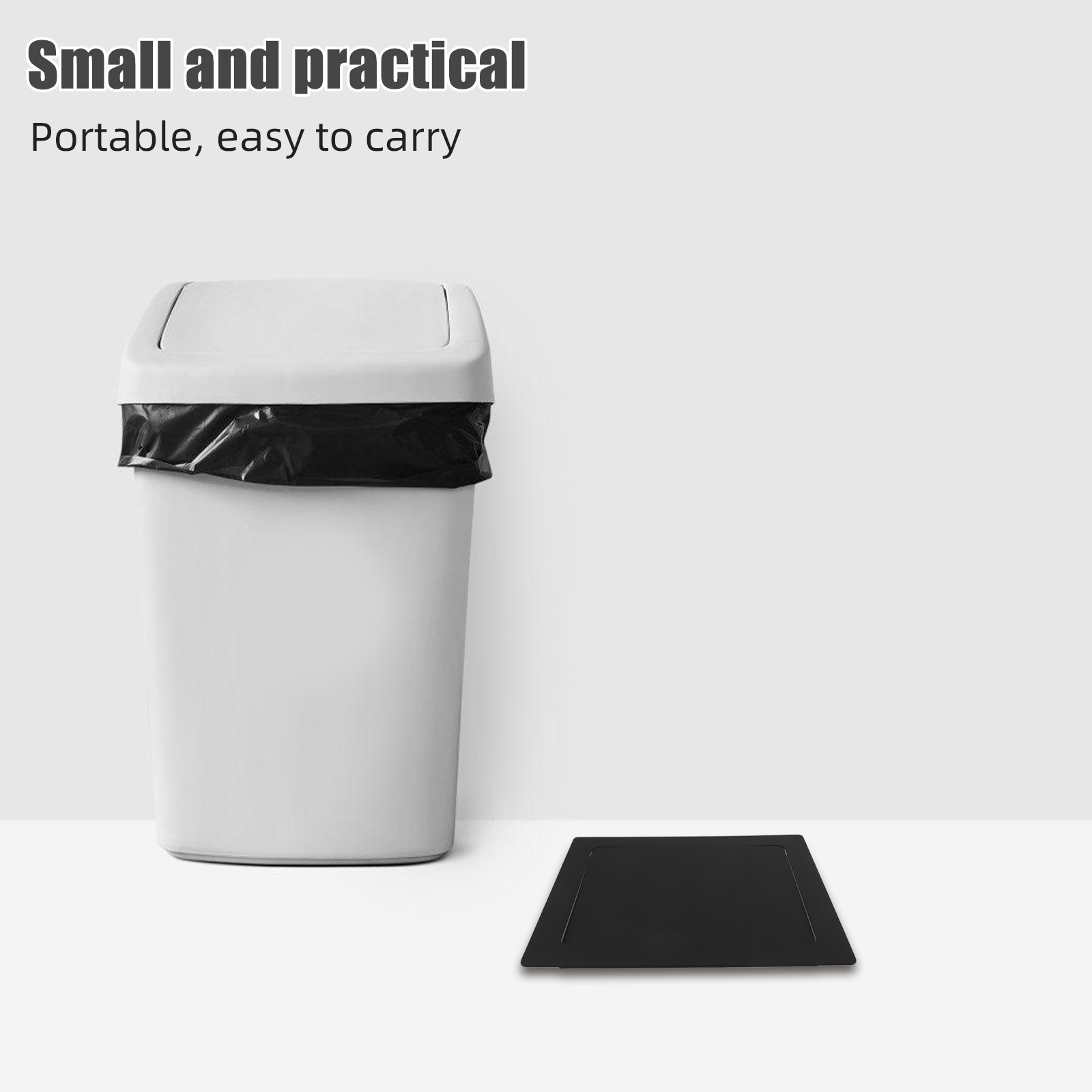 Commercial Kitchen Garbage Can - Recessed Rectangular Trash Can Lid Replacement