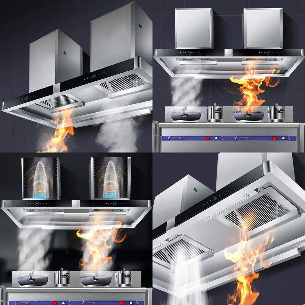 Range Commercial Kitchen - Commercial Range Hoods Suitable for Hotels,