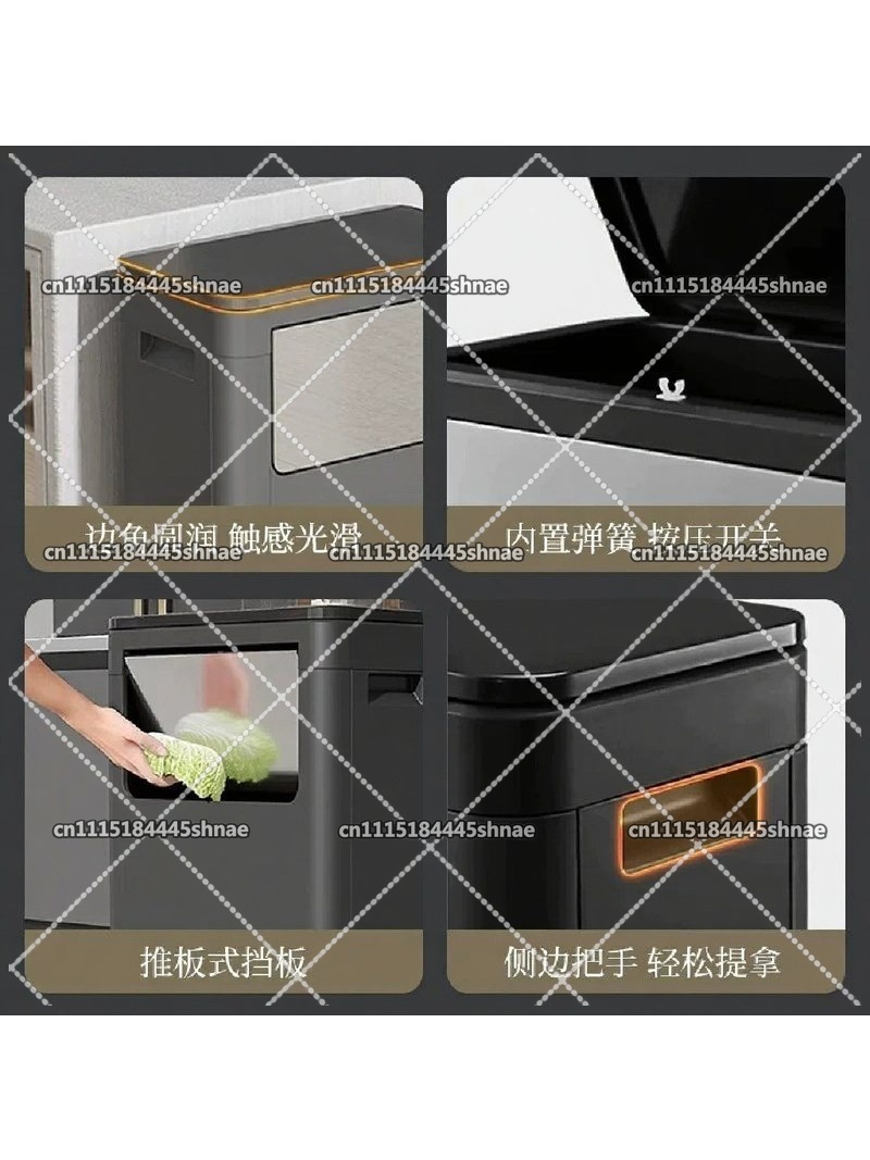 Touchless Motion Sensor Trash  - Commercial Kitchen Garbage Can 评论和价格
