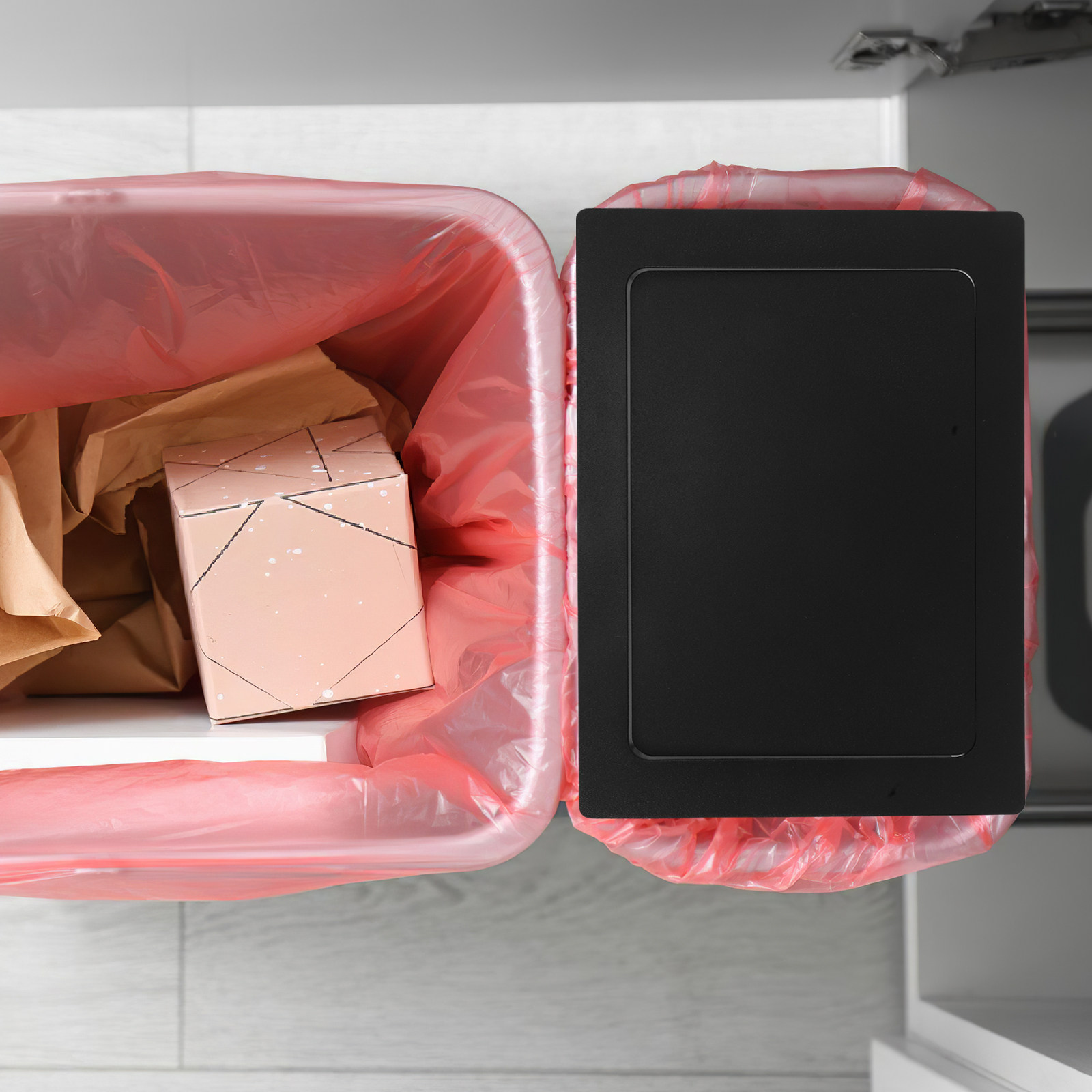 Recessed Rectangular Trash Can - Commercial Kitchen Garbage Can 评论和价格