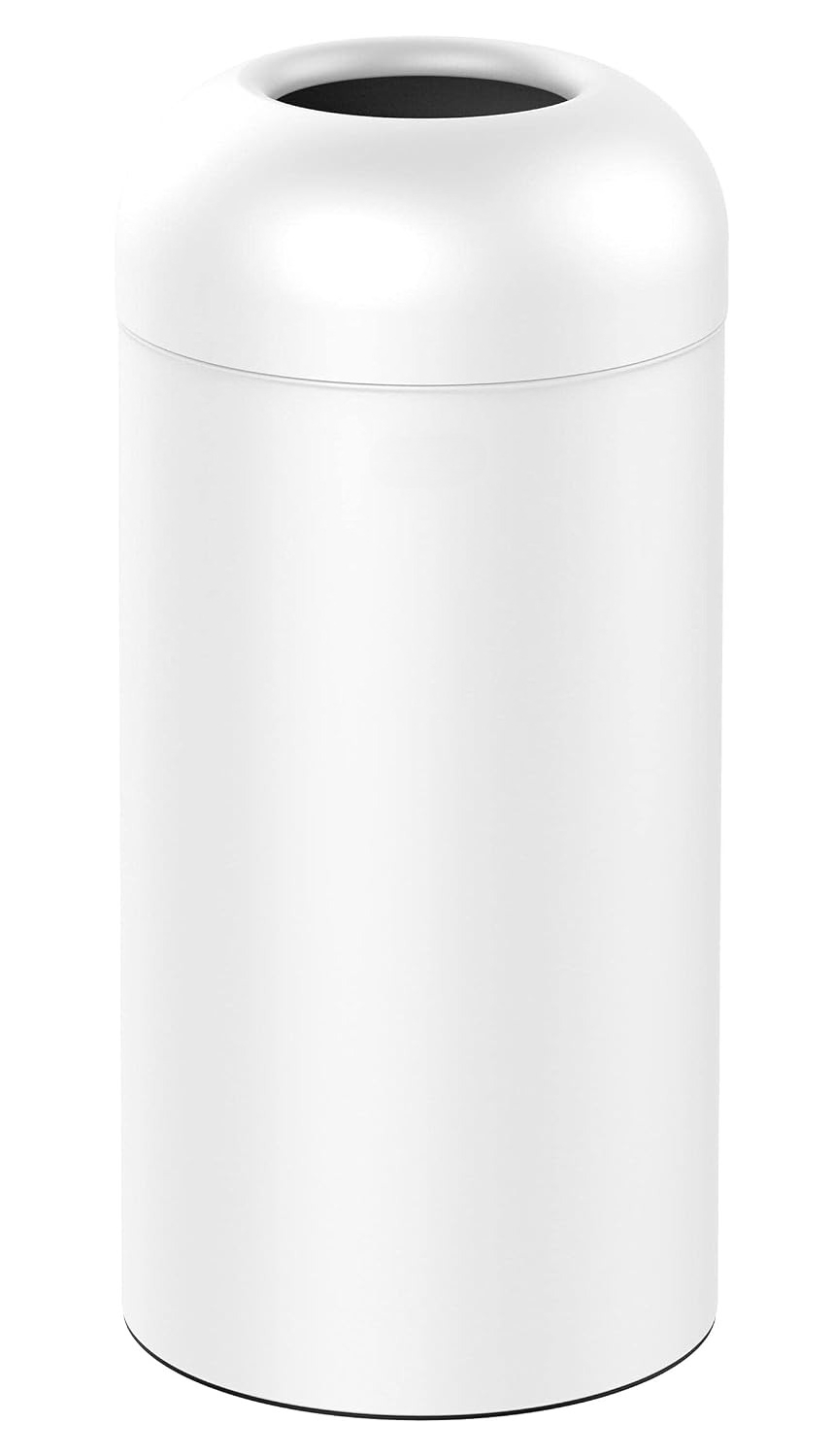 White Brushed Stainless‑Steel  - Commercial Kitchen Garbage Can 评论和价格