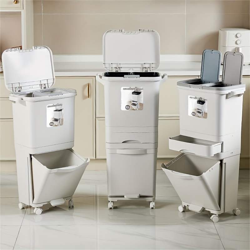 Garbage Classification 34/37L  - Commercial Kitchen Garbage Can 评论和价格