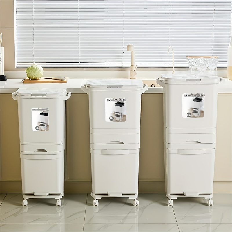 Garbage Classification 34/37L  - Commercial Kitchen Garbage Can 评论和价格
