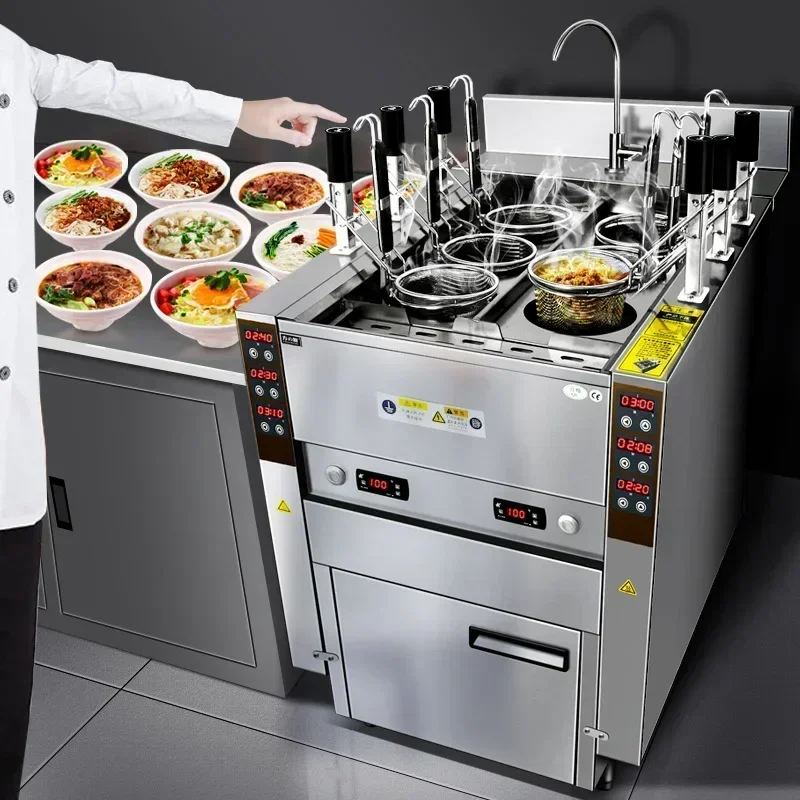 Auto-lift Pasta Cooker with 6  - Commercial Kitchen Boiler 评论和价格
