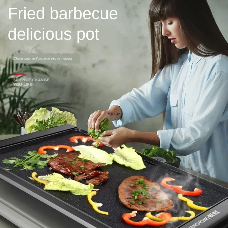 220V Large Electric Grill Barb - Electric Griddle Flat Top 评论和价格