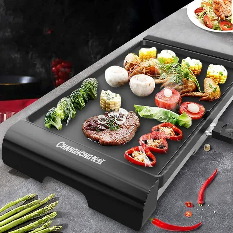 220V Large Electric Grill Barb - Electric Griddle Flat Top 评论和价格