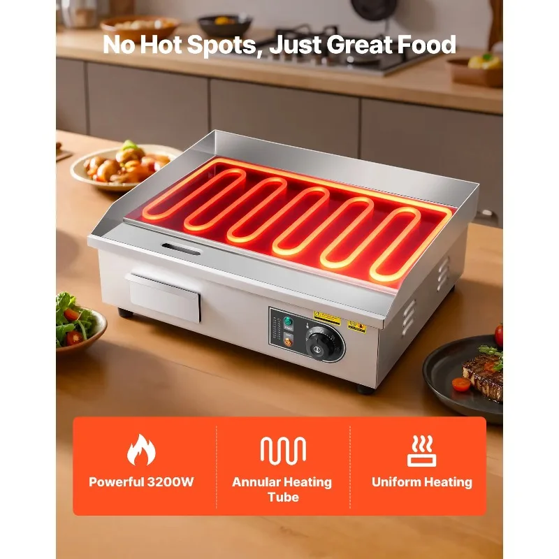 【Premium】SucceBuy Commercial E - Electric Griddle Flat Top 评论和价格